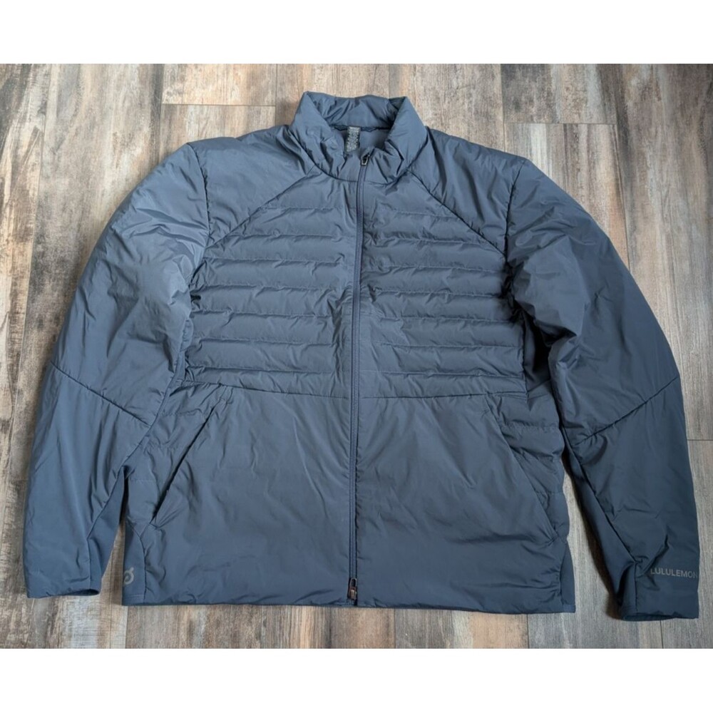 Lululemon Down for It All Jacket True Navy Peloton Men's Size XXL Puffer Down
